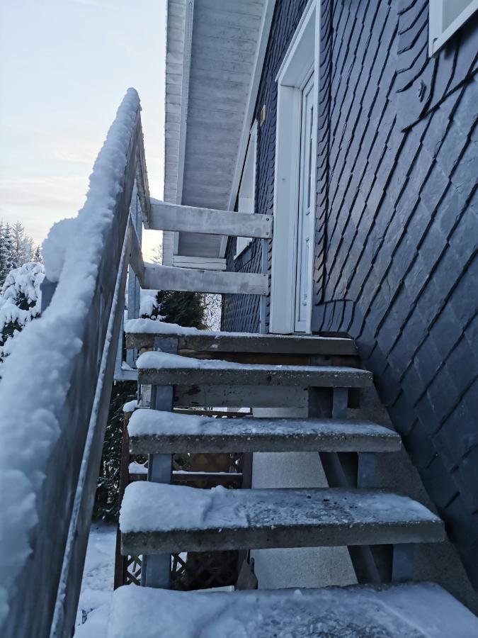 Ferienwohnung "Am Wald" Schmiedefeld am Rennsteig Exteriér fotografie
